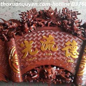 Cuốn Thư Rồng Hóa Nền Gấm Sơn Pu Mã 18