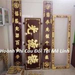 Bộ hoành phi câu đối tại mê linh