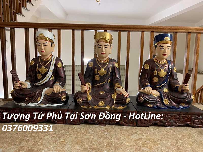 Tượng Tứ Phủ Tại Sơn Đồng