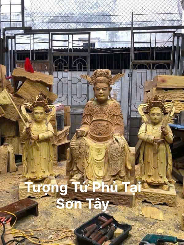 Tượng Tứ Phủ Tại Sơn Tây 